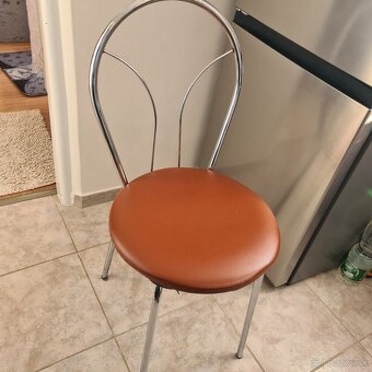 Kovove stoličky 2 kusy - 4