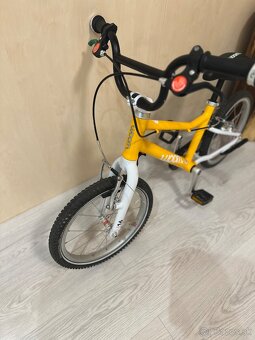 Bicykel WOOM 3 žltý + stojan - 4