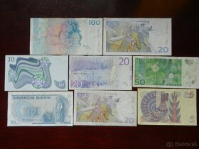 Bankovky Finsko, Švedsko, Portugalsko a iné - 4