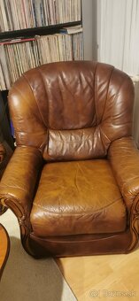 kozeny Gauc + 2x kreslo - 4