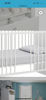 Detska postielka a prebalovaci pult - 4