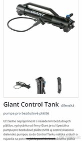 Giant control tank - Pumpa na bezdušove pneu - 4