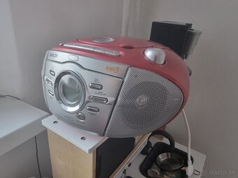 Rádio Sencor FM,AM,CD,MP3,MC ideálne do kuchyne, izby.. - 4
