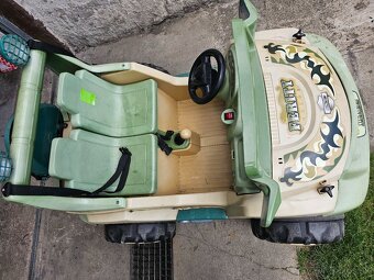 Detské elektrické autíčko JEEP pre dve deti - 4