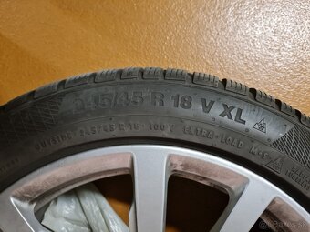 Predám originál elektróny Audi s pneumatikami - 4