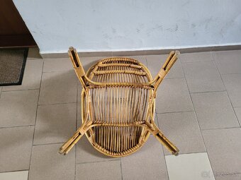 Bambusové kreslo - 4