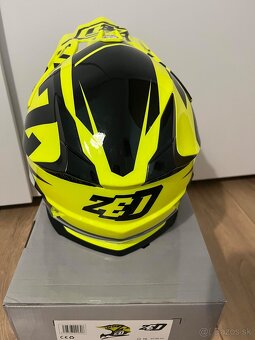 Predám detskú motokrosovú / BMX prilbu MOTOZEM ZED X1.9D - 4