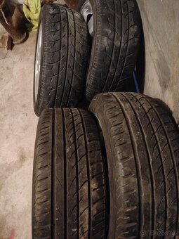 4ks alu disky orig. Škoda 5x100 r15 195/50 r15 5mm - 4