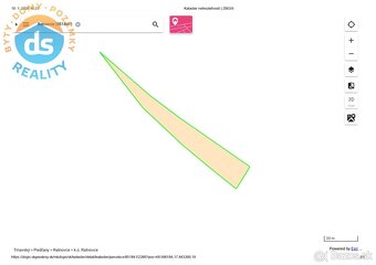 Na predaj pozemok 1.097 m2 určený podľa UPI na výstavbu rodi - 4