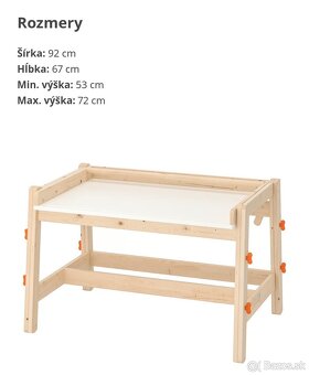 Detsky stol FLISAT - 4