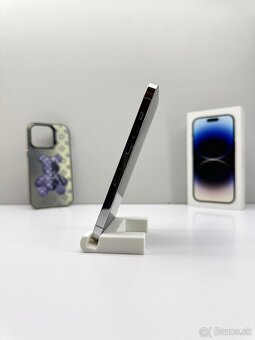 iPhone 14 PRO 128GB SILVER TOP STAV ORIGINÁL+PRÍSLUŠENSTVO - 4