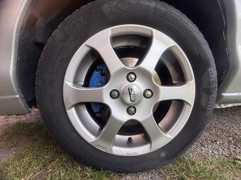 Predám 4 kusy letné pneu 4x108 ford na elektronoch - 4