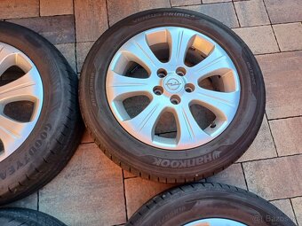 Orig.hlinikove disky Opel Astra- 6 1/2Jx16-ET-39-5x110 - 4