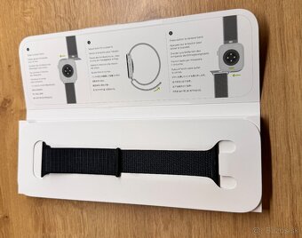 Predám originál Apple Watch Sport Loop modrý XL - 4