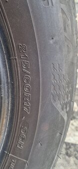 Dridgestone 215/60 R17 letné - 4