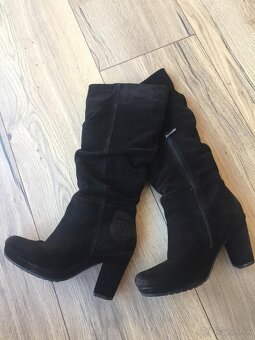 Kožené cizmy JETTE - 4