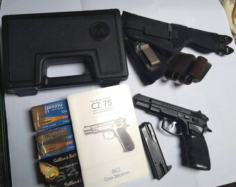 Predám CZ 75 Luger 9 mm - 4