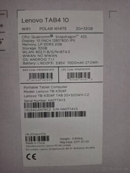 Lenovo Tab 4 10 - 4
