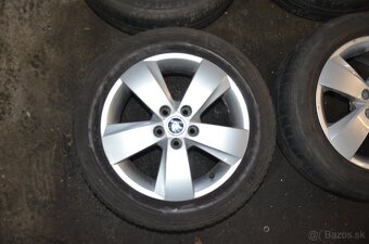 15" ALU disky zn. Škoda s letn. pneu. 185/60 R15 - 4