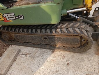Yanmar B 15-3 minibager vaha 1500kg, - 4
