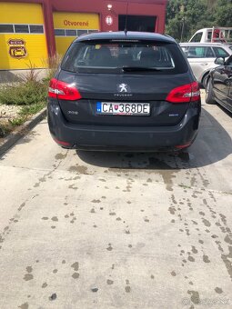 Na predaj: Peugeot 308 SW 2.0 HDi (110 kW), r. v. 2014 – tma - 4