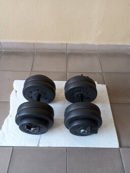 Plastové/cementové nakladacie jednorúčky  2x13 kg   -   NOVÉ - 4