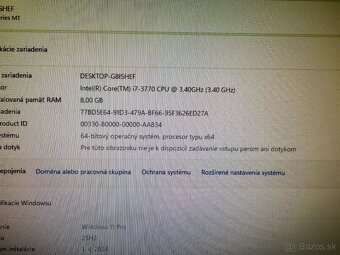 Herný počítač i7-3770  RX 570  SSD + HDD  RGB  Win11 - 4