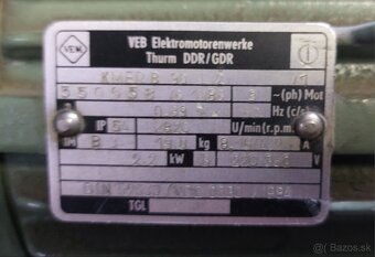 Motor 2,2kW 2820ot/min - 4