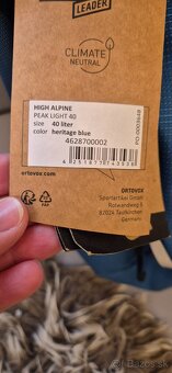 Batoh Ortovox Peak light 40 - 4