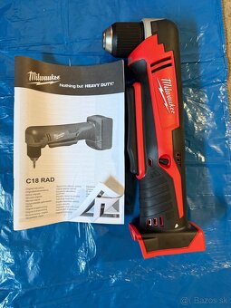 Aku pravouhlá vrtačka Milwaukee - 4