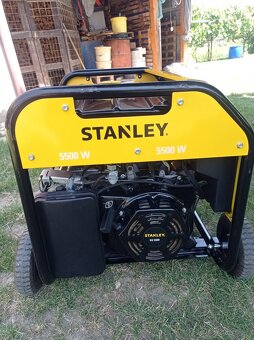 Elektrocentrála + ELEKTRICKÝ ŠTARTÉR STANLEY SG 5500 - 4