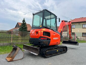 Minibagr Kubota KX027-4 / 3režimy průtoku, 2800mth - 4