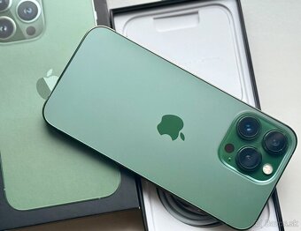 iPhone 13 Pro Alpine Green BATERIE 100% TOP - 4