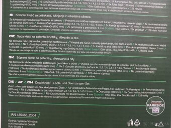 Súprava klieští a nitov na dierovanie Parkside - 4