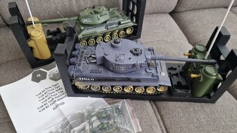 Sada RC Tankov Tiger I a T-34 (2ks) NOVÉ - 4