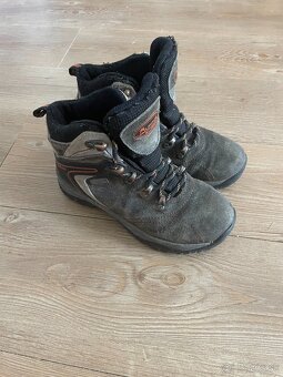 Detské turistické topánky Alpine Pro č.34 - 4