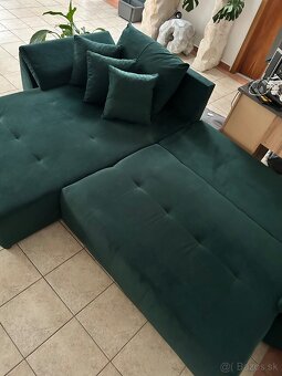 Smaragdova sedacka rohova - 4