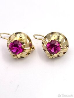 Zlaté náušnice 585/1000 - 4