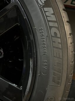 Predám sadu M kolies letne, pre BMW 5x112 R18, 225/50 R18 - 4