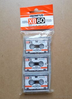 OLYMPUS XB60 MC-60 mikrokazetové pásky (3ks balenie) - 4