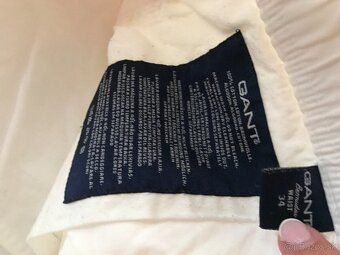 NOVÉ GANT originál snehobiele pánske capri nohavice XL - 4