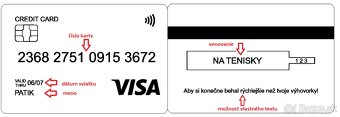 Drevená obálka na peniaze - kreditná karta - 4