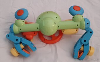 Hračky - tabuľa, pes, volant na kočiar, autosedačku - 4