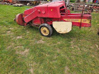 Balíkovač, lis na malé balíky - 4