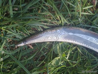 PERZSKA DÝKA DAMSCUS STRIEBRO - 4