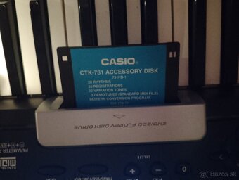 Predám klávesy Casio CKT-731 - 4