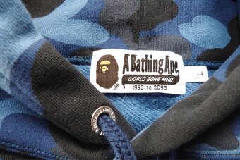 A Bathing Ape hoodie "Blue Camo" - 4