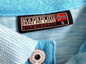 Napapijri slim pánske polo tričko M-S - 4