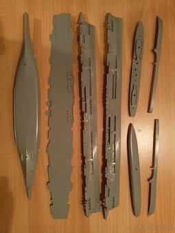 HMS ARK ROYAL + Tribal class destroyer - 4