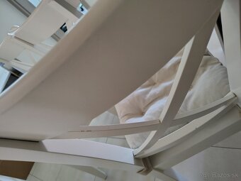 Stoličky IKEA Ingolf s podsedákmi 4ks - 4